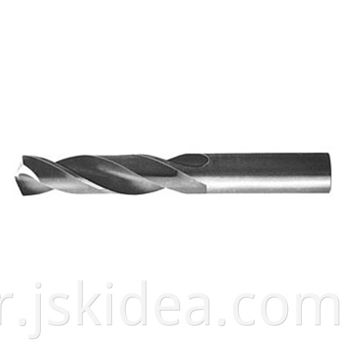 Bright and Black Twist Drill Bit